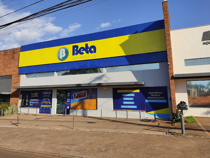 fachada da loja Beta Informática